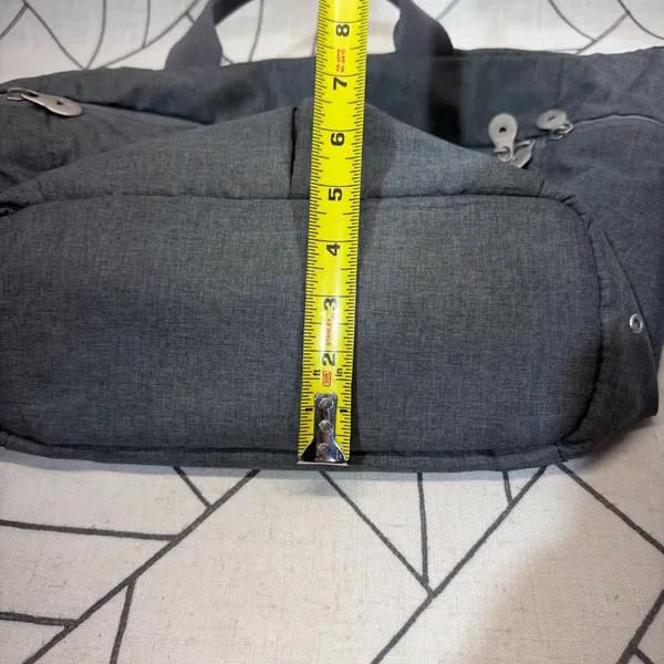 Doona All-Day Diaper Bag One Size Grey Heather Stroller Attachment Changing Mat - Image 12