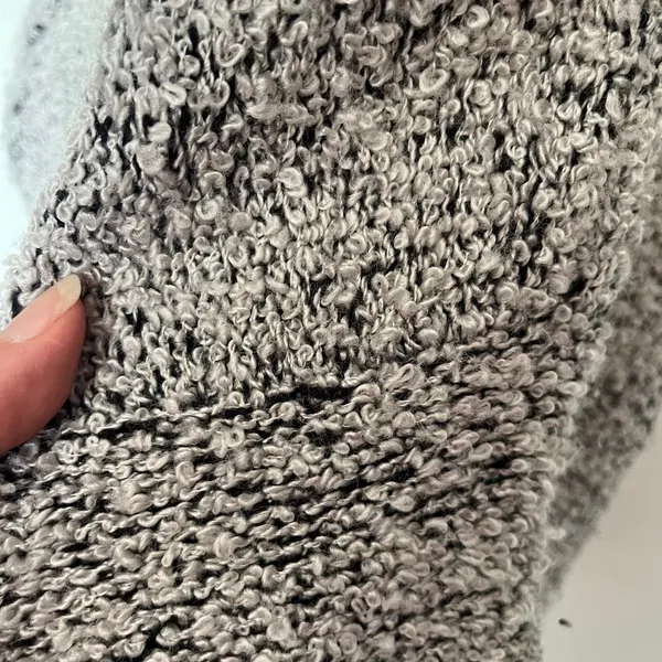 Vtg Y2K Side Effects Marled Cardigan Womens Sweater Sz M Chunky Knit Grandpa - Image 11