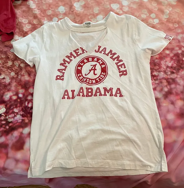 Victoria's Secret PINK University Of Alabama Mock Neck Top - Image 5