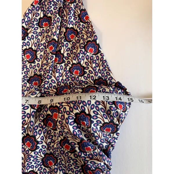 Boden Santorini Halter One Piece Swimsuit Floral Navy Red Pink Womens US 8 S0047 - Image 6