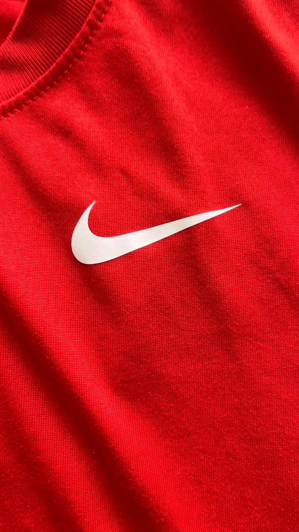 Red Nike Dri-Fit tee - Image 3