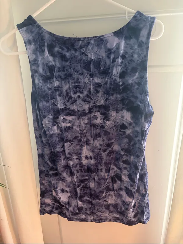 Kenneth Cole Blue Blouse Size L - Image 2