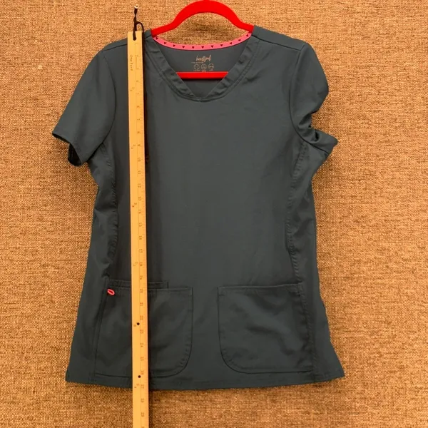 Heartsoul Scrub Top Teal‎ Medium Blue - Image 12