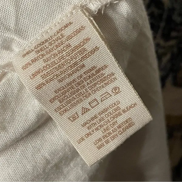 Free People Moonlight Drive Mini Boho Peasant Dress Ivory Small - Image 13