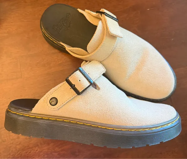 DR MARTENS unisex Carlson Slingback Mule - Savannah Tan Sz 8 M / 9 W ✨ - Image 3