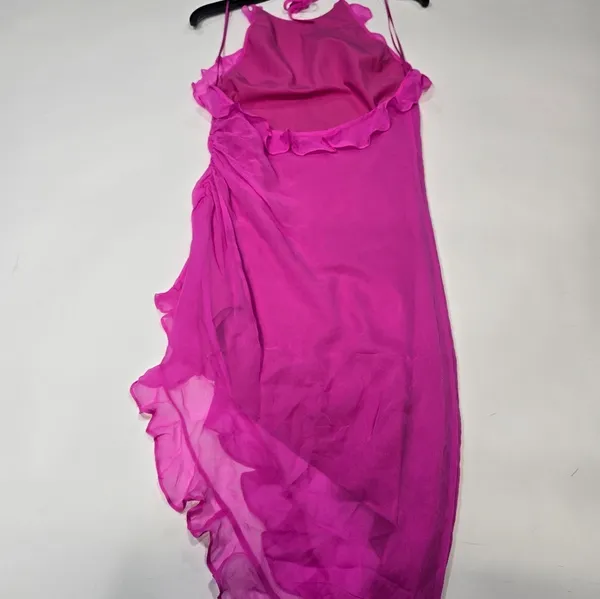 Amanda Uprichard Kalyn Dress in Rose Pink - Image 10