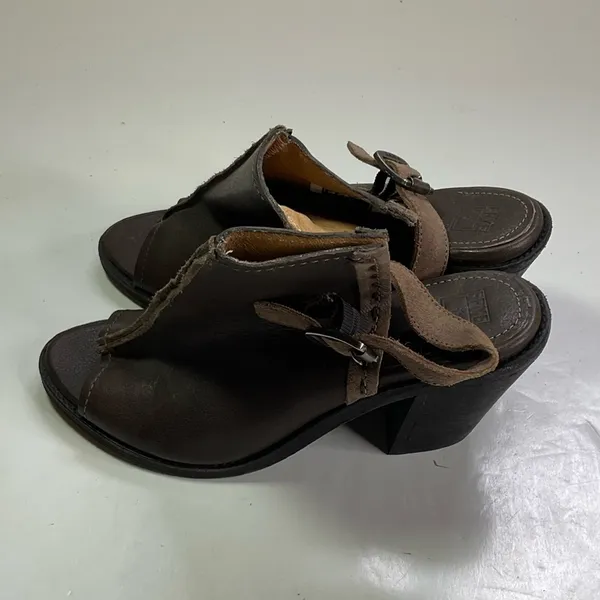 Frye Izzy Artisan Slingback Heeled Sandals Size‎ 7 - Image 3