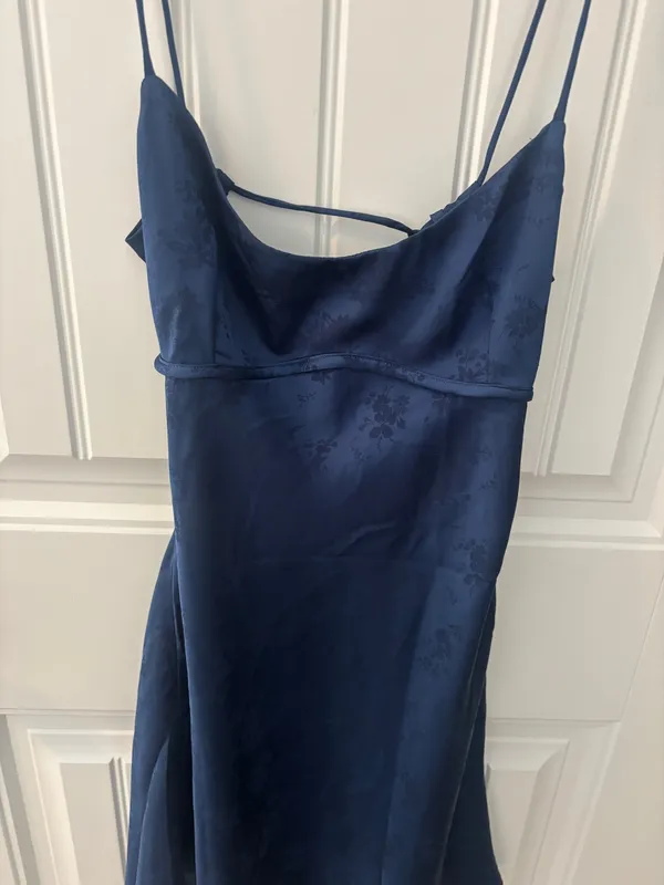 Princess Polly Navy Dress Mini - Image 3