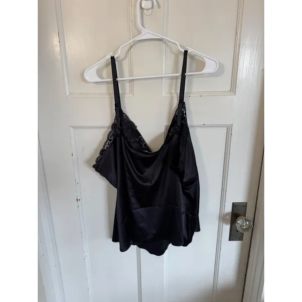 NWT Torrid Studio black satin lace trim‎ camisole top size 3x (22/24) - Image 6