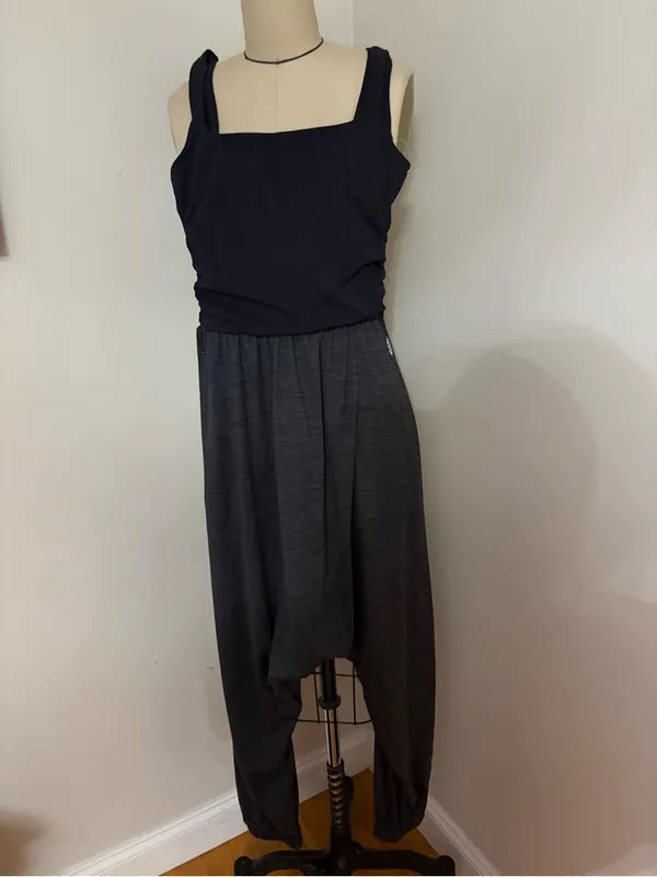Free People Black Shiny Happy One Piece Size Small - Image 5
