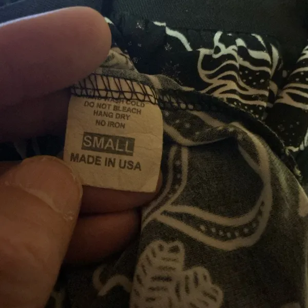 Vtg Y2K black floral sexy top - Image 3