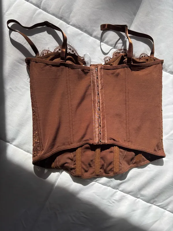 Brown Corset Top - Image 2