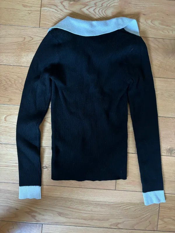 ZARA Collared long Sleeve Top - Image 2