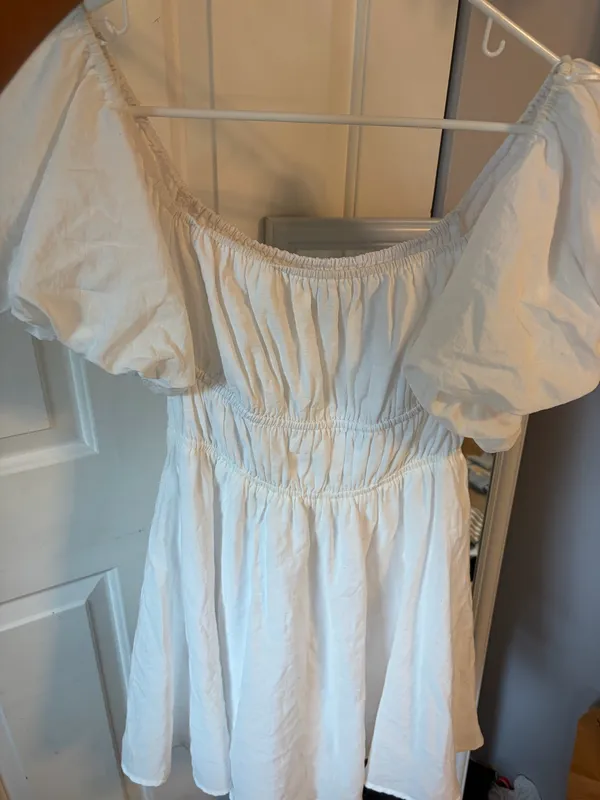 Cotton Candy LA White Dress - Image 2