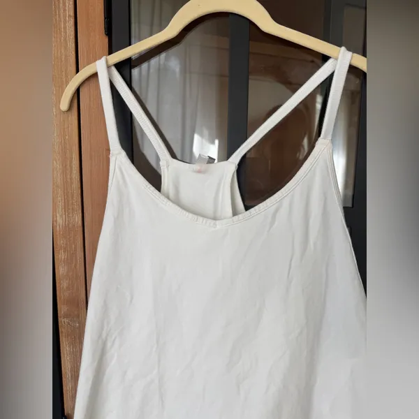 FP Movement Hot Shot mini dress skort white onesie - Image 5