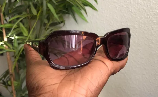 Vintage 90s Y2K Dickies Retro Baddie Cyber Goth Vixen Mcbling Pink Round Square Chunky Sunglasses #2000s #streetwear #Alternative #Whimsygoth #Grunge Biker - Image 5