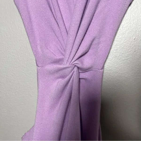 NEW Vici Women Midi Dress XL Lavender Purple Cutout Twist Open Back‎ Brunch Date - Image 8