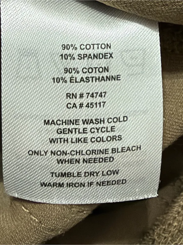 Natural Reflections Women’s Bella Vista Joggers Canteen Color Size Large - Image 5
