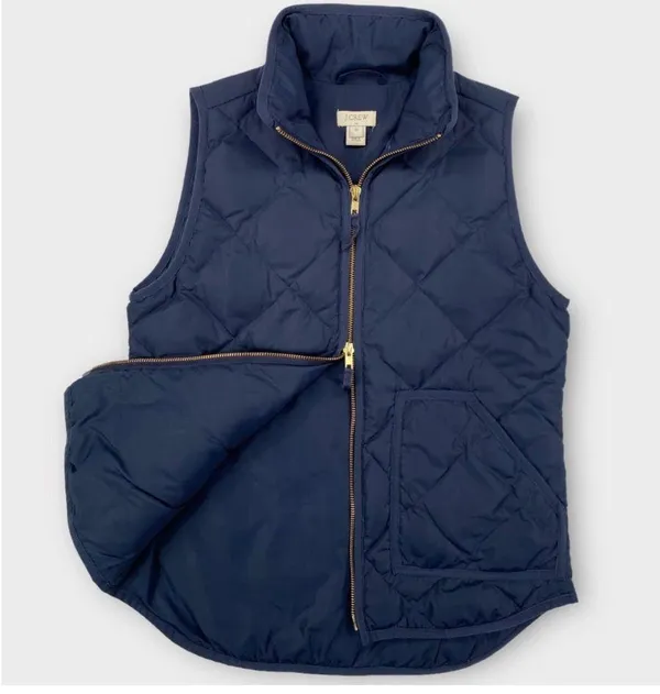 J.Crew Down Quilted Puffer Vest - Image 2