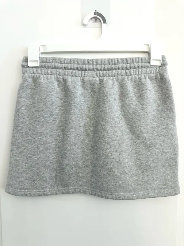 Aritzia TNA Cozy Boyfriend Fleece Sweat Skirt Small - Image 2
