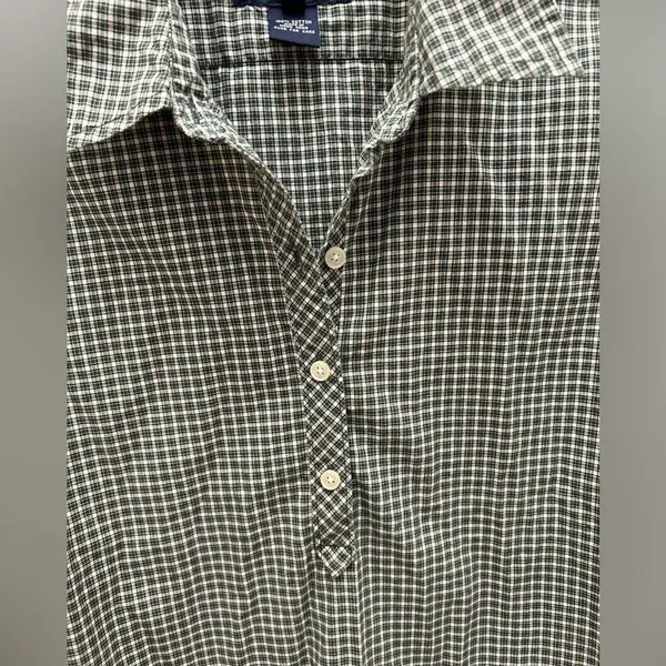 Vintage Abercrombie & Fitch Half Button Front Shirt - Image 5