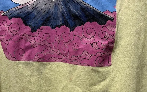 Nike Green Fuji Mountain T Shirt - Image 6