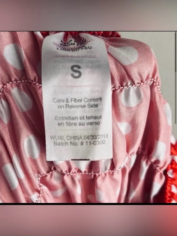 Minnie Mouse Sexy Halloween Costume Dress Only Small - Image 3