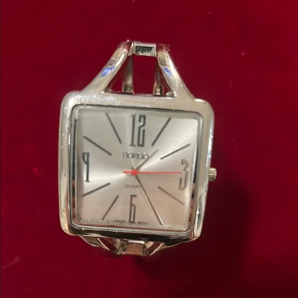 Benyar Silver Square Watch - Image 2
