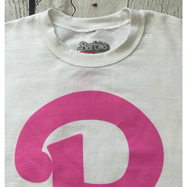 Barbie Mattel Logo Pullover Sweatshirt NWT! - Image 12