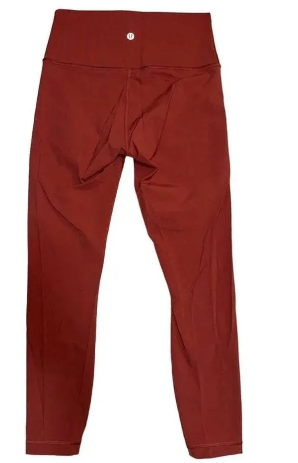 Lululemon Women's Size 2 Red Wunder Under High Rise Leggings - Image 5