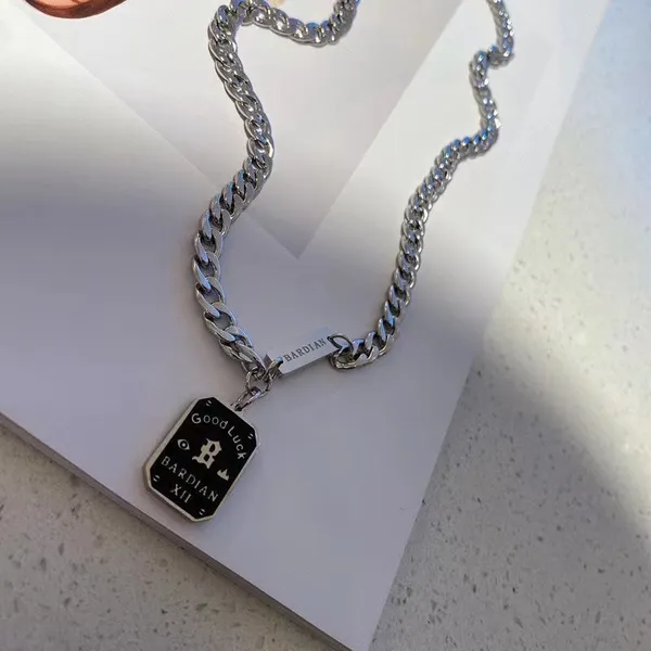 Good Luck Pendant Necklace for Men Women Streetwear Unisex Hip Hop Style - Image 4