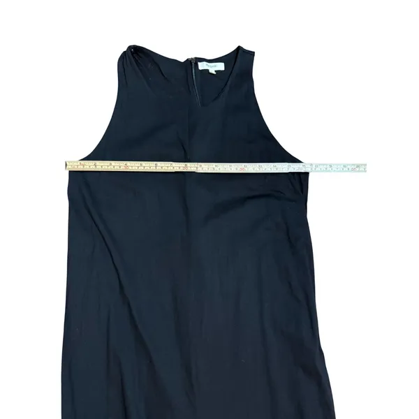 Madewll Black 100% Cotton Sleeveless Midi Dress sz 8‎ - Image 6