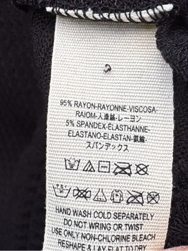 NWT Free People Ventura Thermal Tunic Top Black Size Medium - Image 9