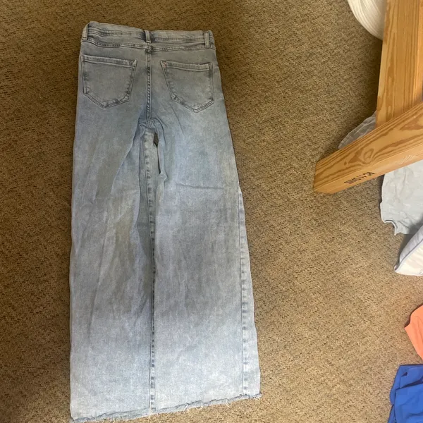 Kenzie Light wash Wide leg jeans - Image 2