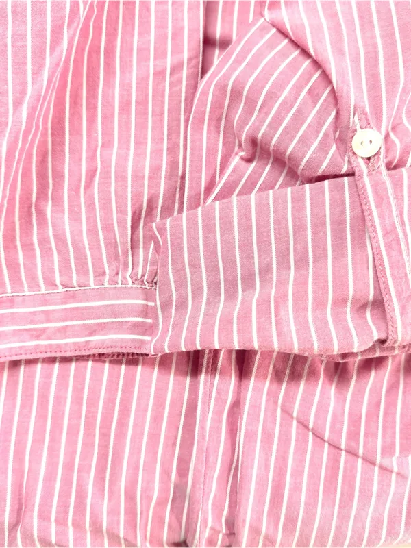 L.L. Bean Women’s Pin Tuck Pleated Long Sleeve Poplin Top Blouse Size S Regular - Image 12