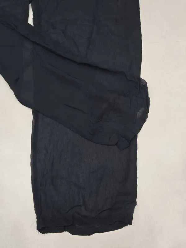 Skims Black Cover-ups Sheer Pants Size S - Image 4