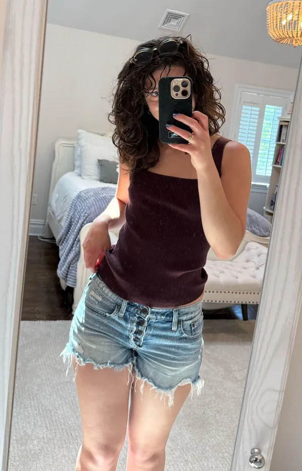 Lucky Brand Low-Rise Jean Shorts - Image 4
