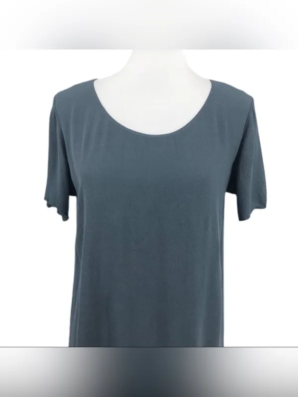 Aritzia Wilfred Free Teigen T-Shirt Dress – Blue Stone – S - Image 3