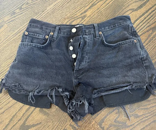 AGOLDE Shorts Denim Distressed - Image 2