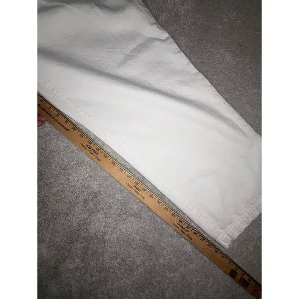 madewell baggy straight jeans white trousers 33 - Image 13