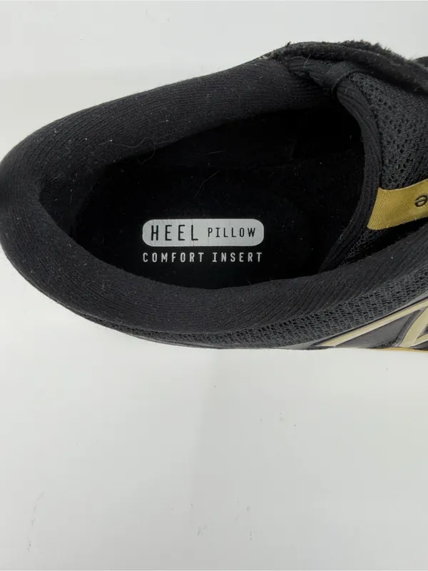 New Balance 811 trainers Color black mesh upper with gold metallic SZ 9 - Image 8