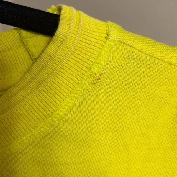 ✨Richer Poorer Long Sleeve Neon Yellow Sz Large Tee✨ - Image 7