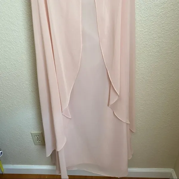 Jenny Yoo Dusty Rose‎ Strapless Bridesmaids Dress size 8 - Image 4