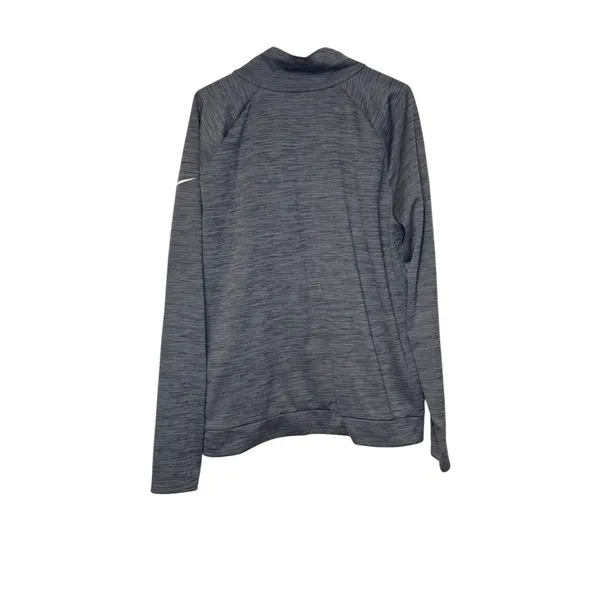 Nike Women‎ Top Pacer 1/2 Zip Long Sleeve Boxy Crop Gray Large - Image 8