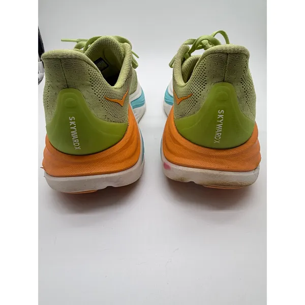 Hoka Skyward X Lettuce Cloudless Running Shoes Womens 7 Lime Green Orange - Image 6