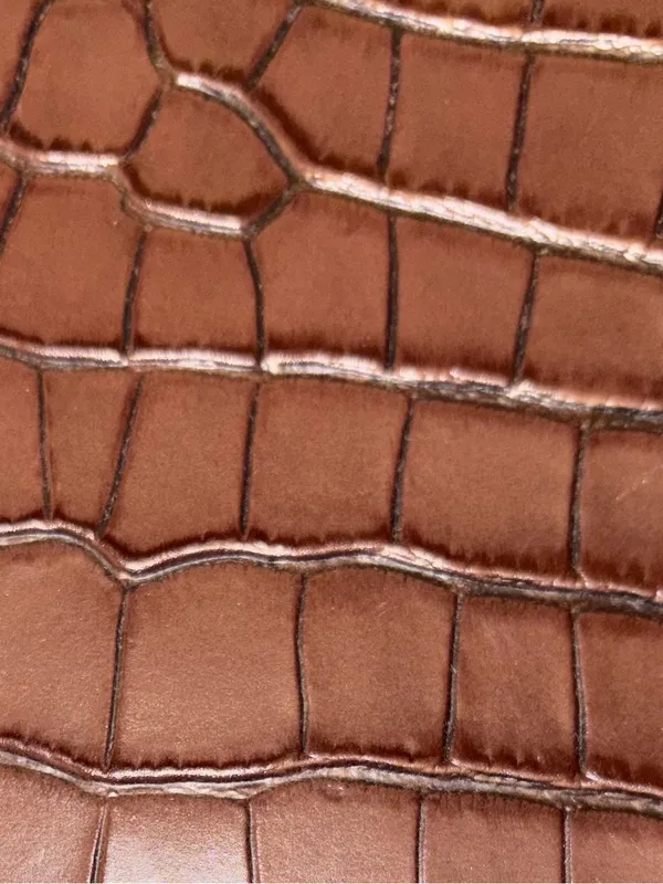 Gianni Bini Brown Crocodile Embossed Tall Knee High Boots Size 7.5M NWOB - Image 3