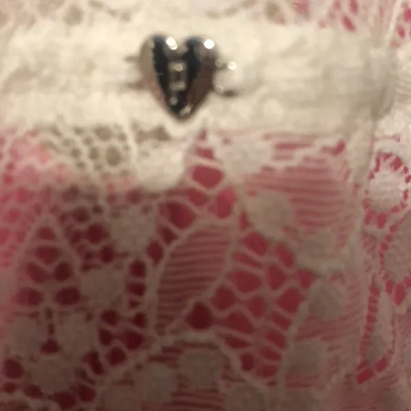 PINK Victoria's Secret Push-Up Pigeonnant Bra White Large - Image 5