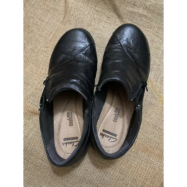 Clarks Collection‎ 16180 Cushion Casual Stitched Slip On Flats Women's US 6.5 M - Image 7