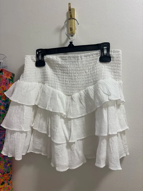 American Threads White Skirt - Image 2