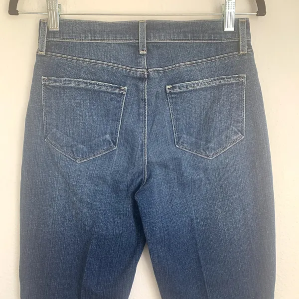 NEW L'AGENCE Sada Slim Cropped Jeans‎ in Sequoia - Image 6